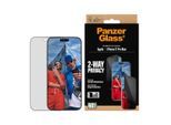 CARE BY PANZERGLASS Displayschutzglas "2-Way Privacy Ultra-Wide Fit Screen Protector", transparent, B:11cm H:1,2cm T:19,7mm, Displayfolien, Displayschutzfolie, Schutzfolie, Bildschirmschutz, kratz- & stoßfest