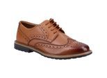 Hush Puppies Meisjes Verity Leren Brogues (Tan)