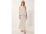 Halterneck Blouse & Maxi Rok Co-ord Set