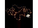 LED Außen-Tischleuchte AMBIENTE HAUS "LED-Lichterkette", warmweiß, B:1cm H:1cm L:400cm, Leuchten