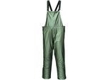 Latzhose TERRAX WORKWEAR "Terraflex", Gr. S, US, grün (oliv), Obermaterial: 58% Polyamid PA. 42% Polyurethan PU., Hosen