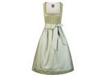 Dirndl SPIETH & WENSKY "Hecken", Damen, Gr. 42, N-Gr, mint, Obermaterial: 100% Polyester PES. Futter: 70% Baumwolle CO. 30% Viskose CV., festlich, regular fit, Kleider, mit feinem Samtoberteil