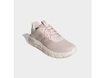Walkingschuh ADIDAS SPORTSWEAR "CLOUDFOAM FLEX LACES", Damen, Gr. 43, wonder quartz, sandy pink metallic, core weiß, Textil, Schuhe Walkingschuh