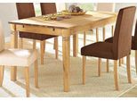 Esstisch OTTO HOME "Danuta, Tisch, Speisetisch", beige (natur geölt), B:180cm H:75cm T:90cm, Tische, Esstisch, wahlweise mit Schublade, aus massiver Kiefer, FSC-zertifiziert