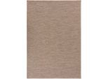 Teppich "Everest 260", grau, creme, B:90cm H:0,75mm L:160cm, Polypropylen, SCHÖNER WOHNEN-KOLLEKTION, Teppiche, Teppich, Indoor/ outdoor, Oeko-Tex, Pflegeleicht