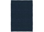 Teppich "Junika", blau (dunkelblau), B:140cm H:0,8mm L:200cm, Polyester, Wolle, SCHÖNER WOHNEN-KOLLEKTION, Teppiche, Teppich, Indoor, natürliches Material
