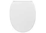 WC-Sitz SANILO "Glitzer WC-Sitz mit Absenkautomatik, viele schöne Toilettensitze", weiß, B:37,7cm L:47cm, MDF - Mitteldichte Holzfaserplatte, WC-Sitze, Premium Toilettendeckel, moderner Klodeckel, leichte Montage