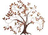 Wanddekoobjekt OTTO HOME "Baum", braun, B:121cm H:87cm T:9cm, Metall, Wanddekoobjekte, Wanddeko, Wanddekoration, aus Metall, Wohnzimmer