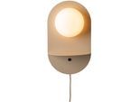 IT'S ABOUT ROMI Wandleuchte "TOKYO", beige, 1, H: 34cm, 1 Stk., Leuchten, Wandleuchte
