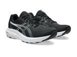 Laufschuh ASICS "GEL-CONTEND 10", Herren, Gr. 44,5, schwarz, weiß, Synthetik, Schuhe Laufschuh