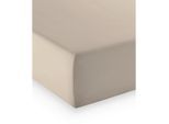Fleuresse Boxspring-Fixleintuch , Graubraun , Textil , 90-100x200-210 cm , Rundumgummi, bügelfrei, rutschfest auf der Matratze, weich und anschmiegsam, formstabil und langlebig, perfekter Sitz, spielend leicht zu überziehen, besonders dehnbar, absolut faltenfreier Sitz, allerhöchster Komfort , Heimtextilien, Bettwäsche, Leintücher, Fixleintuch Boxspringbett