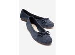 Nopos Leder Cap-Toe Ballerina