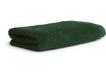 Badetuch MÖVE "Superwuschel", grün (cypress), B:80cm L:150cm, Walkfrottee, Baumwolle, Handtücher, Badetuch, Badetuch mit Bordüre, 100% Premium Cotton Baumwolle, einfarbig, weich