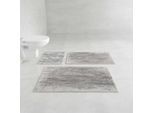Badematte GRUND "Elysia", grau (hellgrau), H:27mm, Polyester, Badematten, Badematte, LUXURYSOFT-Flor, ultraweich & angenehm warm, 5 Jahre Garantie