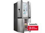HANSEATIC Multi Door "HCD17884EI", Energieeffizienz: E, silber (edelstahlfarben), B:83,3cm H:177,5cm T:74cm, Kühlschränke, inkl. 3 Jahre Herstellergarantie, Multi Door
