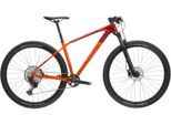 Mountainbike KROSS "Hardtail Level 10.0" Gr. 43, rot (rot, schwarz), Fahrräder, Herren, 43cm, 29 Zoll (73,66cm) hinten: 29 Zoll (73,66cm), Mountainbike, mit Carbon-Rahmen und -Gabel