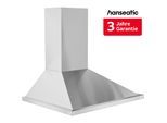 HANSEATIC Wandhaube "HHA2S6", Energieeffizienz: A++, silberfarben, B:60cm T:50cm, Dunstabzugshauben, inkl. 3 Jahre Herstellergarantie, Wandhaube