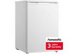 HANSEATIC Kühlschrank "HKS8555GCW", Energieeffizienz: C, silber (weiß), Rechtsanschlag, Kühlschränke, inkl. 3 Jahre Herstellergarantie, Kühlschrank