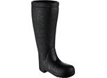 Schirmständer CASABLANCA BY GILDE "Schirmständer Stiefel", schwarz, B:13cm H:31cm T:10cm, Keramik, Regenschirmständer, Schirmständer