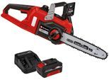 Akku-Kettensäge EINHELL "FORTEXXA 18/30 (1x 4,0Ah)", rot (weiß, neutral), B:27,5cm H:24,9cm T:72,5cm, Kunststoff, Metall, Kettensägen, Akku-Kettensäge, Einhell Power X‐Change Akku-System