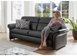3-Sitzer DIE PLANBAR "PN-EM16031, Breite 228 cm, ohne Kopfstützen", schwarz, B:228cm H:96cm T:92cm, Sofas, 3-Sitzer, wahlweise mit Relaxauszug