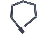 Faltschloss PROPHETE "Faltschloss mit Fingerabdrucksensor", schwarz, SicherheitsschlösserL:80cm, L:80cm