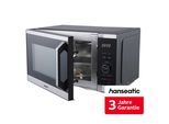 HANSEATIC Mikrowelle "HM26SB3M, mit Airfry-Funktion", schwarz (silber, schwarz), B:52cm H:30cm T:45cm, Mikrowellen, inkl. 3 Jahre Herstellergarantie, Mikrowelle