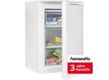 HANSEATIC Gefrierschrank "HGS8555B", Energieeffizienz: B (A-G), silber (weiß), B:55cm H:85cm T:58cm, Gefrierschränke, inkl. 3 Jahre Herstellergarantie, Topseller