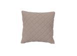 Gardenson , Naturfarben , Textil , Füllung: Polyester,Polyester , 45x45 cm , pflegeleicht, hochwertige Qualität, langlebig, für den Außenbereich geeignet, UV-beständig, wetterfest , Gartenmöbel, Gartenmöbelzubehör, Gartenpolster & Auflagen, Gartenkissen