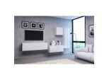 Livetastic , Weiß, Weiß Hochglanz , Holzwerkstoff , 100x40x38 cm , Beimöbel erhältlich , Wohnzimmer, TV-Möbel, TV- & Lowboards