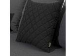 Gardenson , Anthrazit , Textil , Füllung: Polyester,Polyester , quadratisch , 45x45 cm , pflegeleicht, hochwertige Qualität, für den Außenbereich geeignet, UV-beständig, wetterfest , Gartenmöbel, Gartenmöbelzubehör, Gartenpolster & Auflagen, Gartenkissen