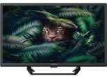 STRONG LED-Fernseher "SRT 24HE4023C", Energieeffizienz: E, schwarz, 24 ″, Fernseher, Video-Streaming: Netflix, Youtube, Amazon Prime Video, Disney+, LED-Fernseher