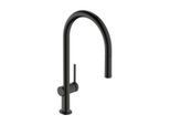 hansgrohe Talis M54 Spültischarmatur 72802340 mit Ausziehauslauf, 1jet, brushed black chrome