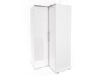 DREHTÜRENSCHRANK OTTIMA 109/217/63 cm 2-türig Weiß