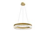 Möbelix , Goldfarben, Transparent , Metall, Kunststoff , 120x10x50 cm , RoHS, Europäischer Sicherheitsstandard , einfach zu transportieren , Beleuchtung, Innenleuchten, Hängeleuchten, Esstischlampen