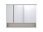 Möbelix , Kaschmir , Glas, Holzwerkstoff , 83.2x64x16.3 cm , Badezimmer, Badezimmerspiegel, Badspiegel