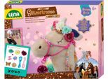 Kreativset LENA "Glitzertrense Hobby Horsing", bunt, Kreativsets, Kinder, Kunststoff, Kreativset