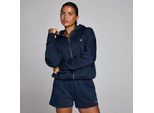 MP Damen Basics Zip Through Hoodie - Mitternachtsblau - S