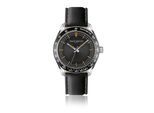 Quarzuhr FRANZ BÖHLER "BA5-S010S", schwarz, Armbanduhren, Herren, Quarzuhr