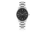 Quarzuhr FRANZ BÖHLER "BC2-B090S", silber, Armbanduhren, Herren, Quarzuhr