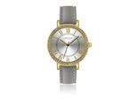 Quarzuhr CLARE MOSS "CMB3-S054G", silber (grau), Armbanduhren, Damen, Quarzuhr