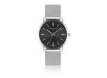 Quarzuhr FRANZ BÖHLER "BC2-B010S", silber, Armbanduhren, Herren, Quarzuhr