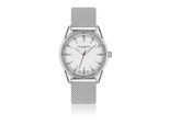Quarzuhr FRANZ BÖHLER "BB4-B010S", silber, Armbanduhren, Herren, Quarzuhr