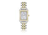 Quarzuhr FRANZ BÖHLER "BC7-B294S", gold, silber, Armbanduhren, Damen, Quarzuhr