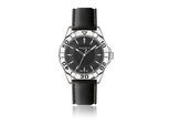 Quarzuhr FRANZ BÖHLER "BB2-S010S", schwarz, Armbanduhren, Herren, Quarzuhr