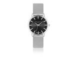 Quarzuhr FRANZ BÖHLER "BE3-B018S", silber, Armbanduhren, Damen, Quarzuhr