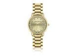 Quarzuhr FRANZ BÖHLER "BE2-B078G", gold, Armbanduhren, Damen, Quarzuhr