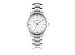 Quarzuhr FRANZ BÖHLER "BC1-B090S", silber, Armbanduhren, Herren, Quarzuhr