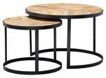 Couchtischset Wohnling Braun, 2-teilig