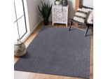 Teppich CARPET CITY "Friseé-Teppich FANCY805", grau, B:120cm H:12mm L:160cm, Polypropylen, Teppiche, Teppich, Läufer, Kurzflor, Einfarbig, 3D-Optik, Zickzack Look, Wohnzimmer